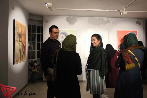 aliha art gallery second exhibition honargardi nasrin barekat alireza mohamamdshah 2015 1394 (6)