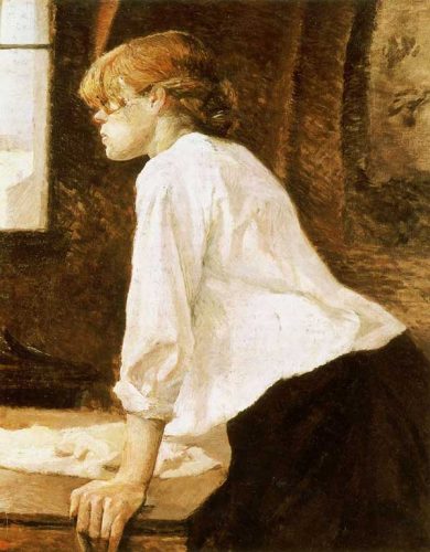 تابلوی "زن شوینده"، ۱۸۸۹