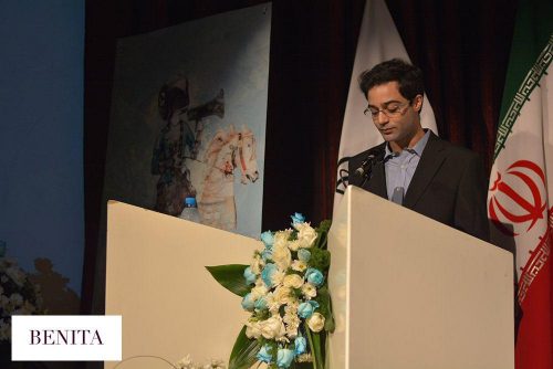 کسرا علیها سخنگوی نخستین دوره جشنواره هنر ایران در موزه هنرهای معاصر تهران